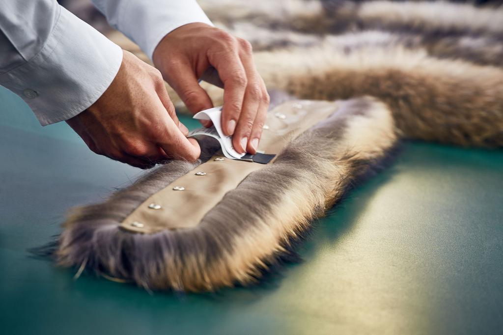 examination of the quality of mink coat cleaning