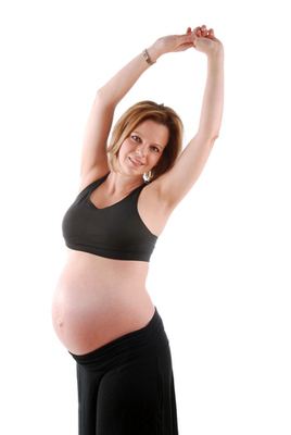 why a pregnant woman should not raise her hands up