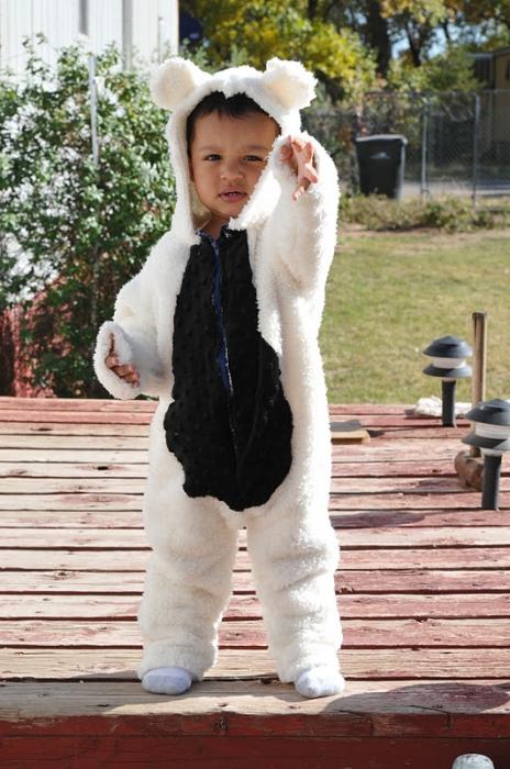костюм белого медведя