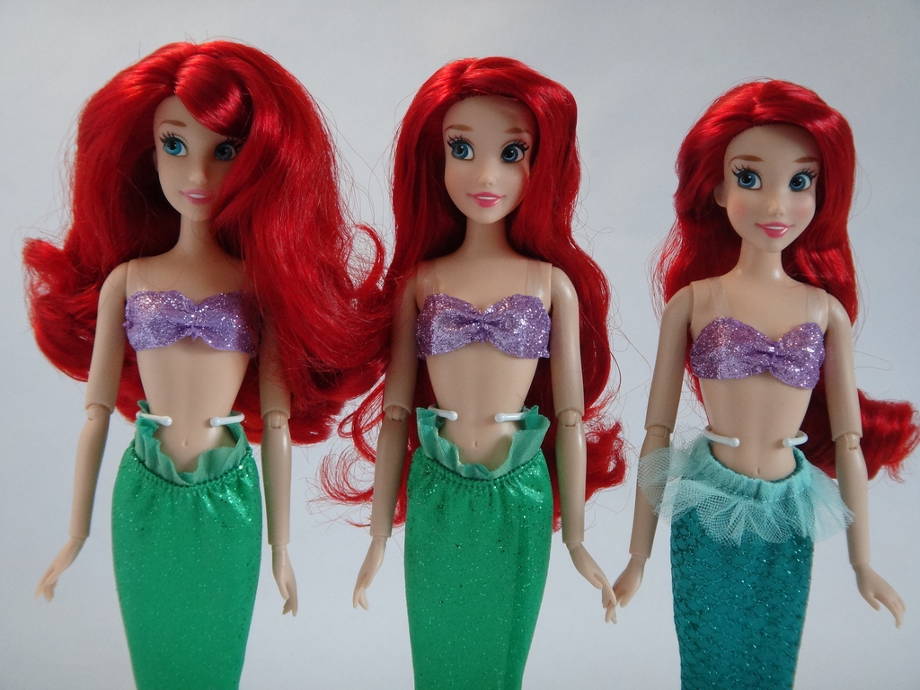 Red mermaids