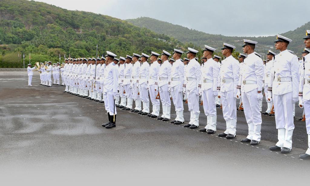 Офицеры флота Индии