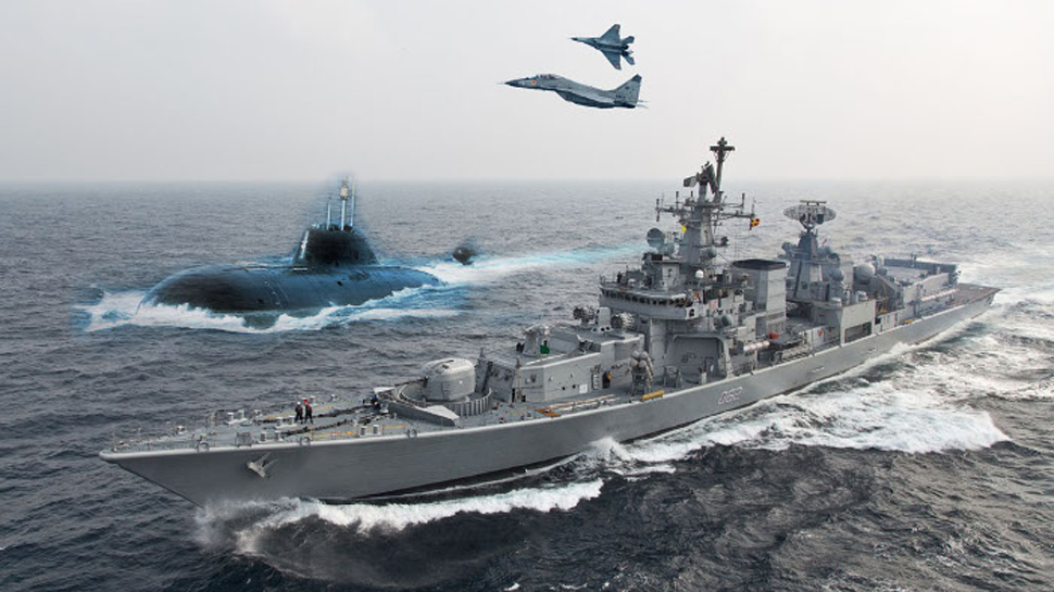 Мощный индийский флот
