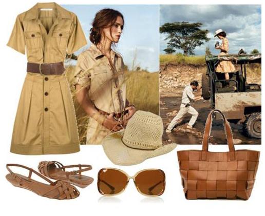 safari style dress