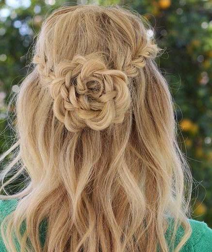 light prom hairstyles for medium hair