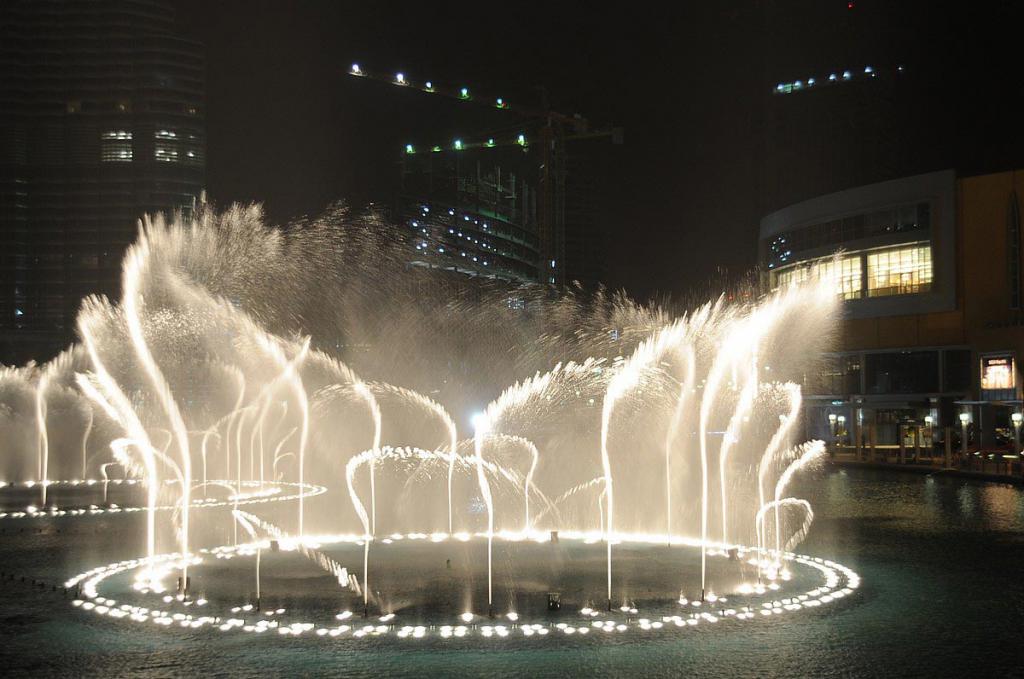 Musical fountain