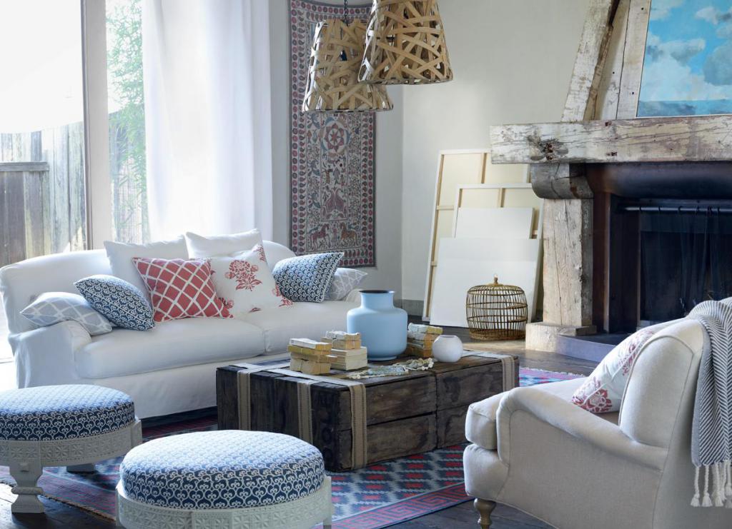 Интерьер в стиле прованс в деревянном доме: идеи, особенности стиля, цветовая палитра