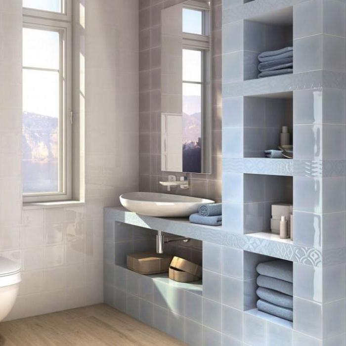 Дизайн ванных комнат из плитки керама марацци