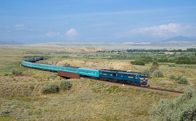 казахстанская железная дорога