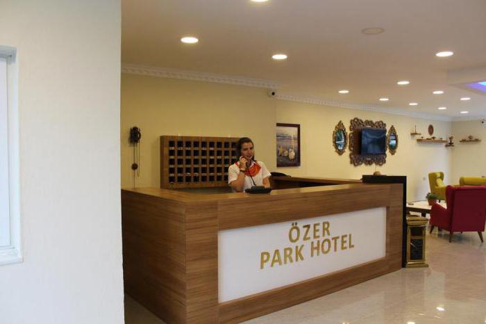 ozer park hotel beldibi 3 отзывы 