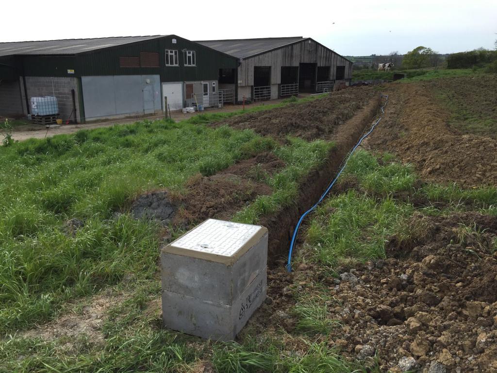 Water supply from the well