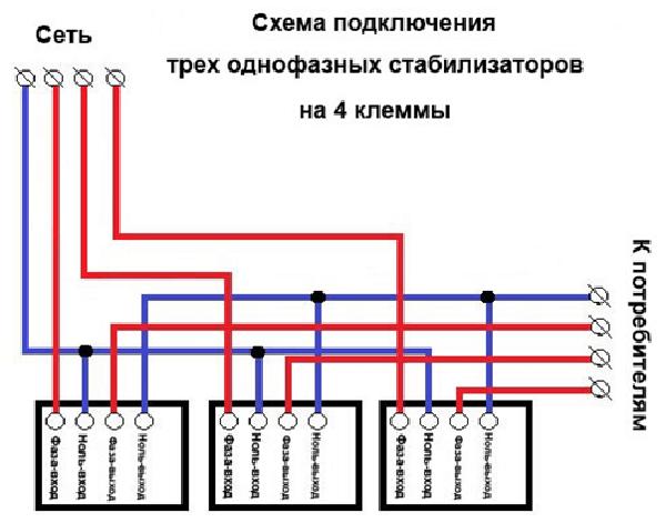 Схема подключения треков