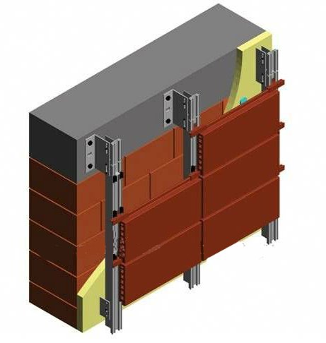 подсистема для вентилируемых фасадов 