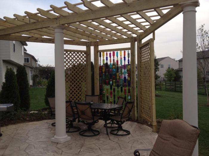 how to make a gazebo out of timber with your own hands