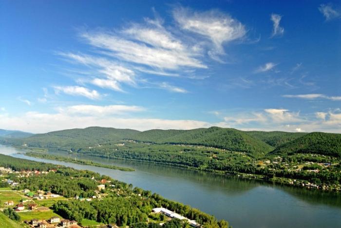 yenisei river