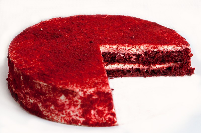 Red cake