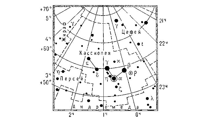 как выглядит кассиопея