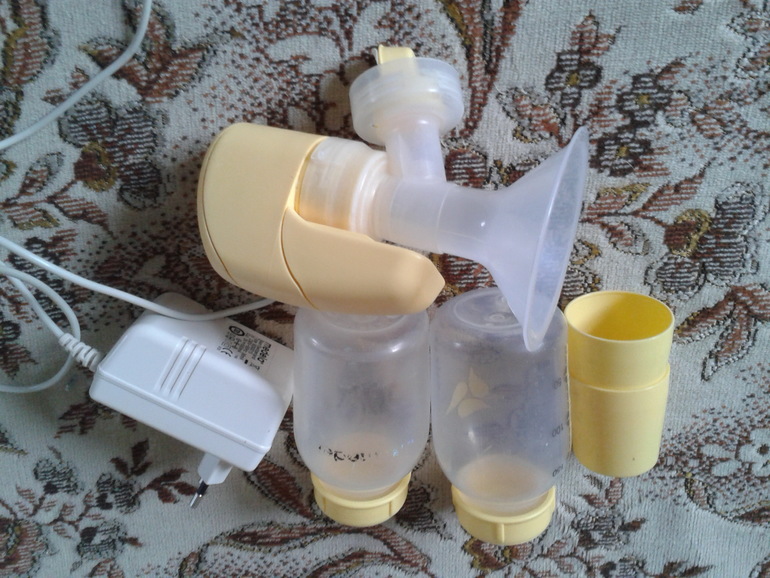 parts of a breast pump