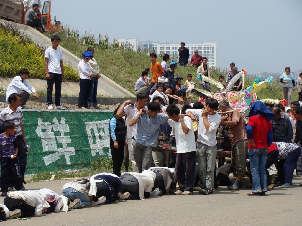 funeral procession in China