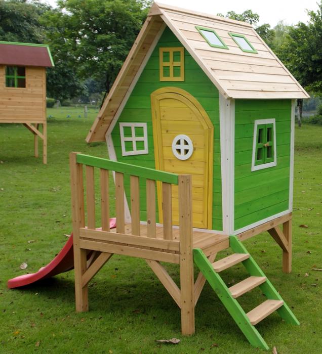 деревянный домик для детей своими руками