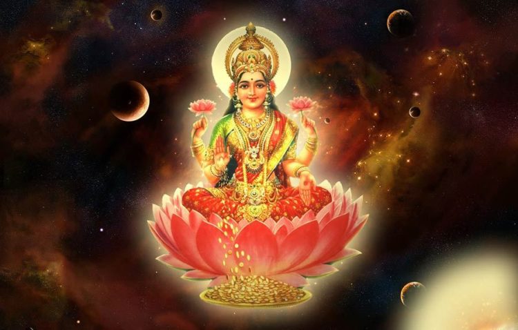 Индийская богиня Лакшми