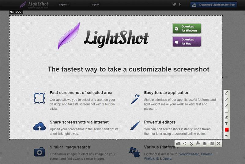 Как пользоваться lightshot на компьютере