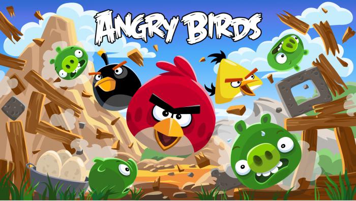 How to get through Angry Birds