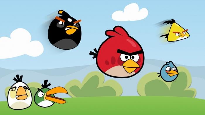 passing game Angry Birds