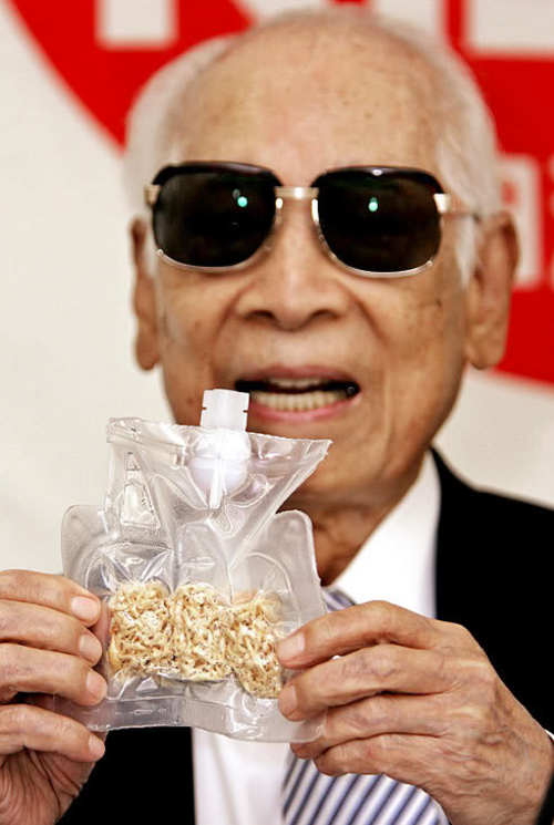 Momofuku Ando and his invention