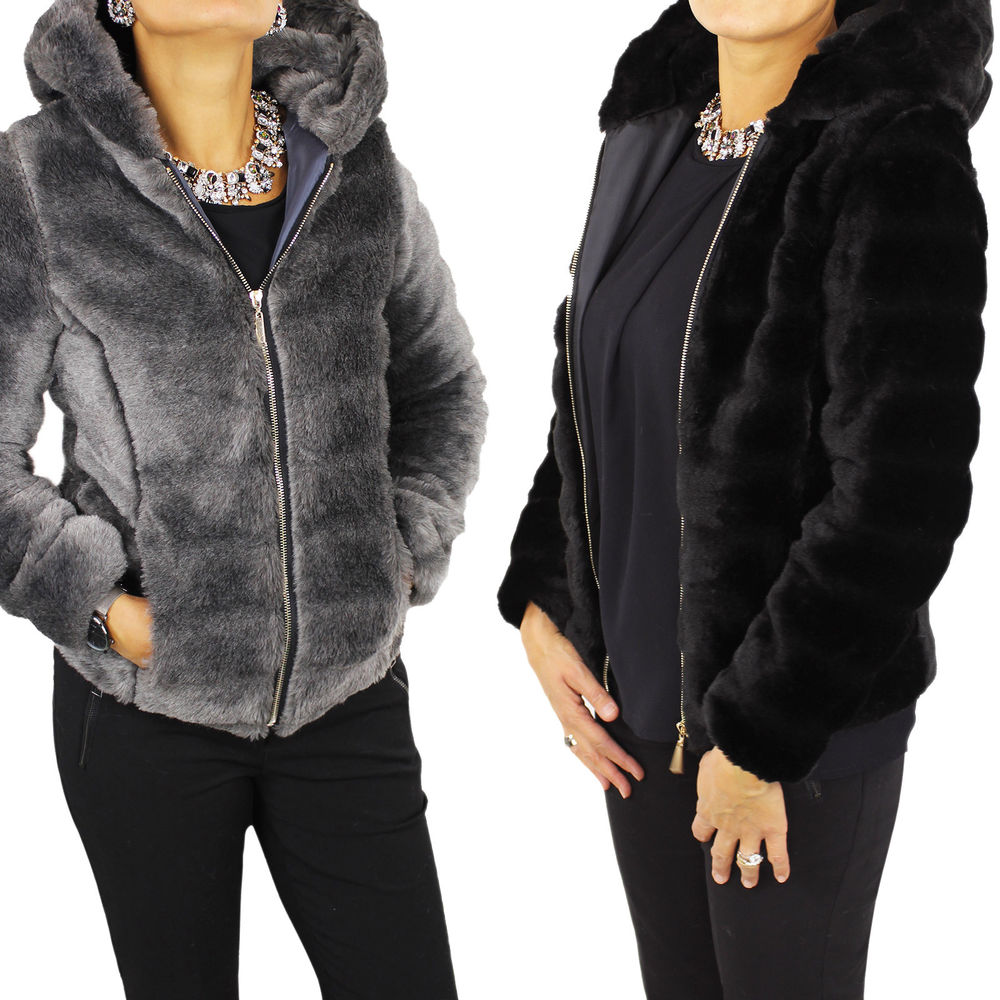 Eco fur coats