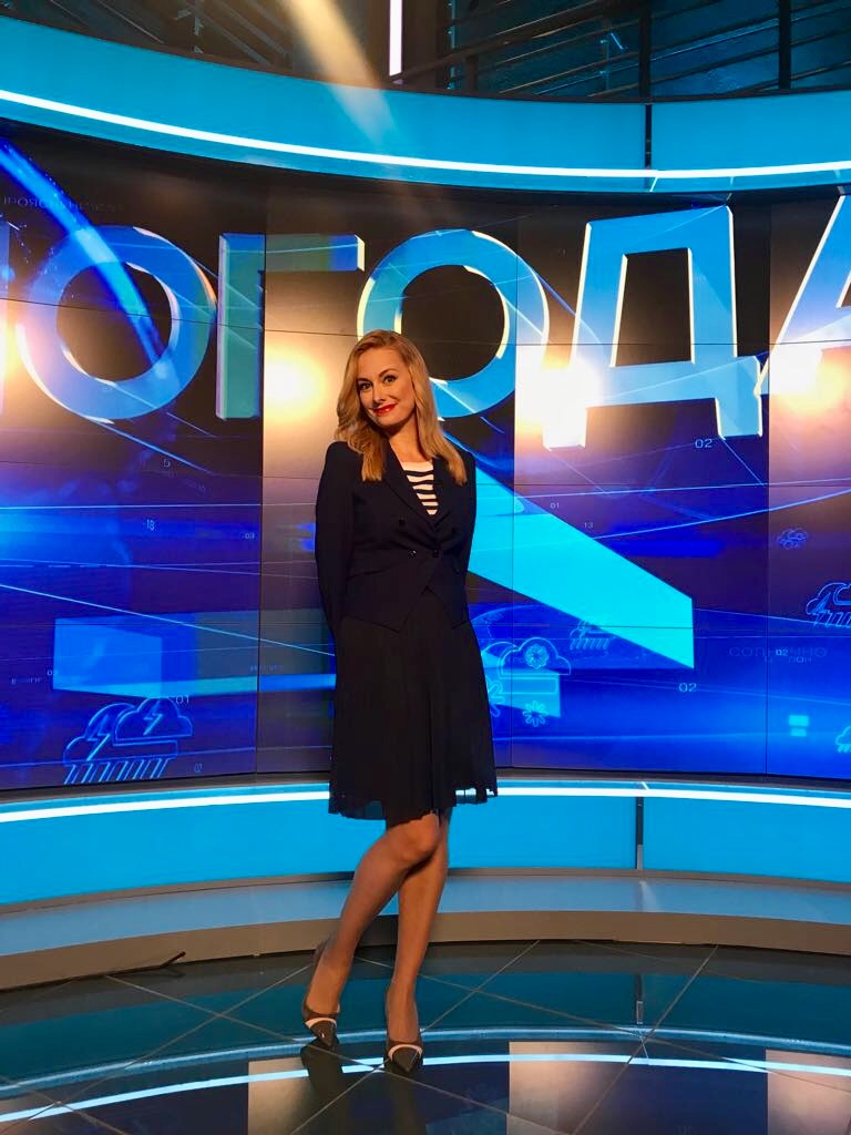 Алена Дублюк на Метео ТВ