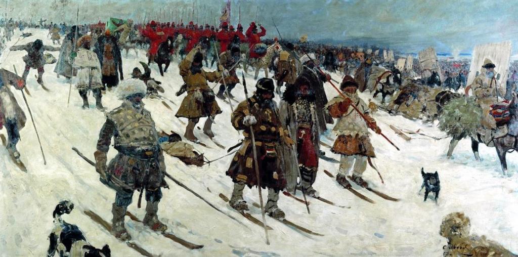 Лыжи в 16 веке