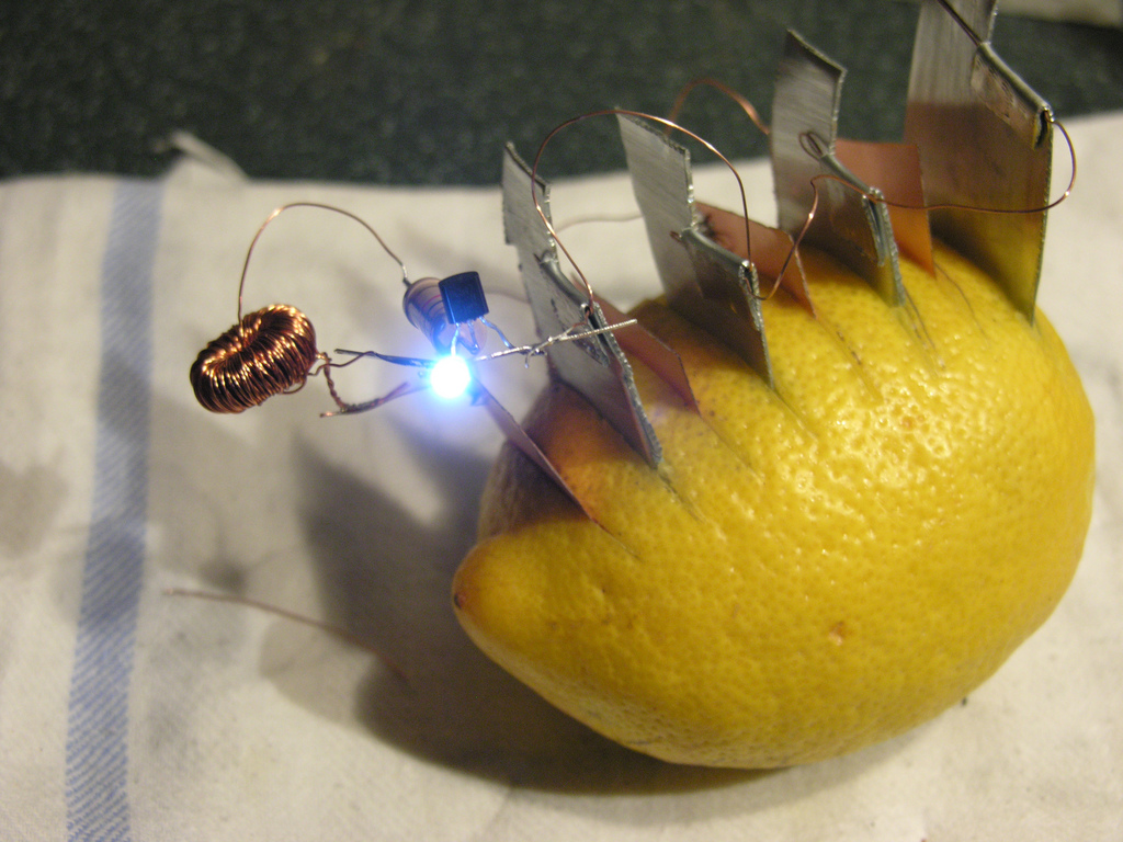 lemon battery