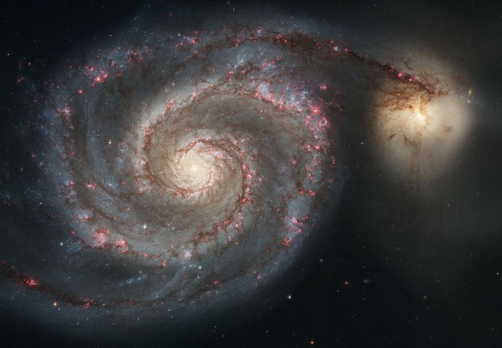 golden spiral universe