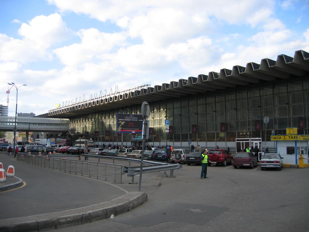 Kursky Station in Moscow