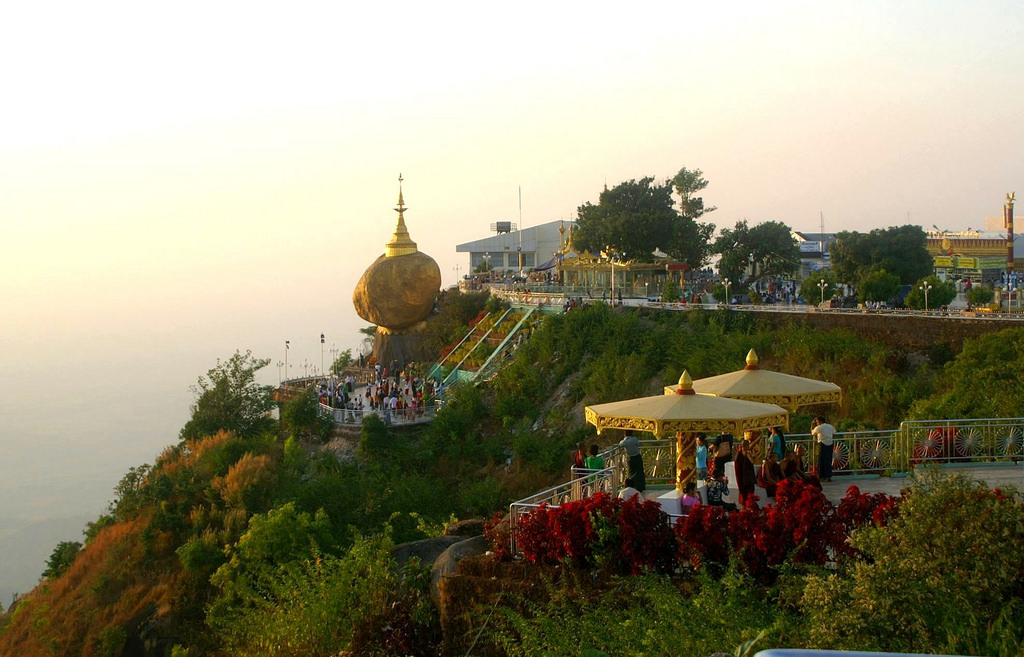 Golden Stone in Myanmar