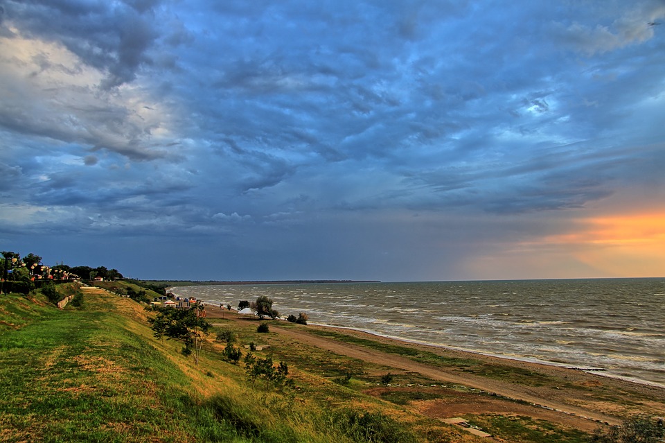 Sea of ​​Azov in Yeysk