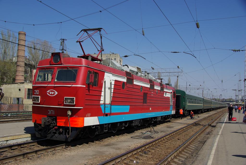 Train in Saratov