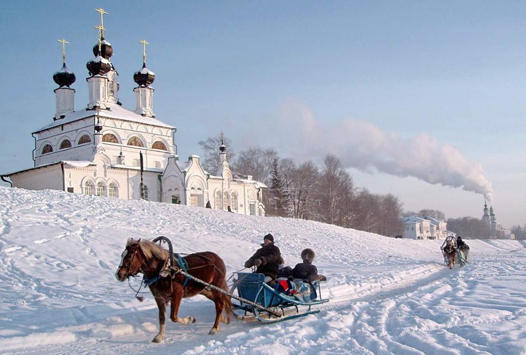 Winter in Veliky Ustyug