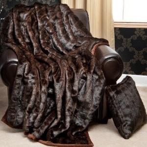 faux fur bedspreads