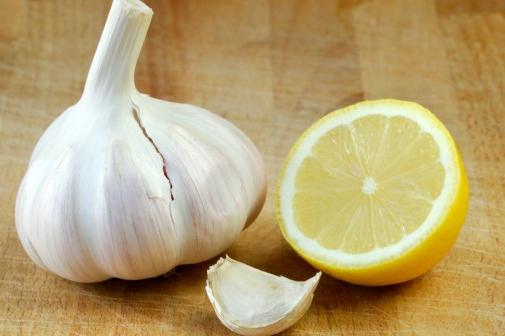 lemon with garlic for vessels