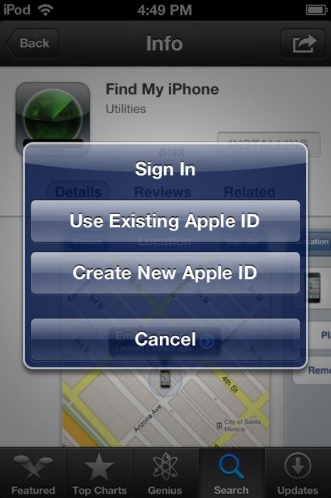 создать apple id без карты