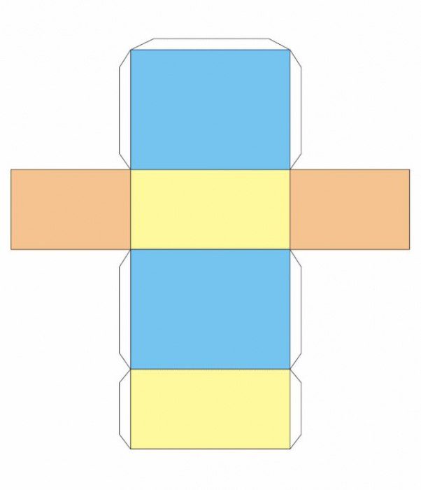 Прямоугольный параллелепипед фигура основании. Как сделать параллелепипед из бумаги