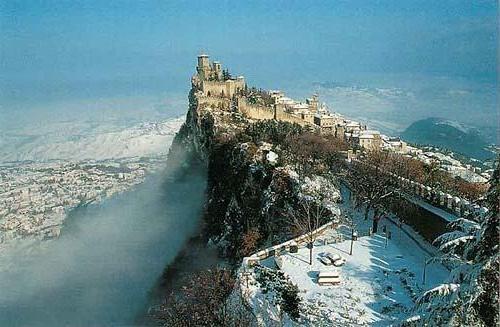 Italy San Marino Attractions