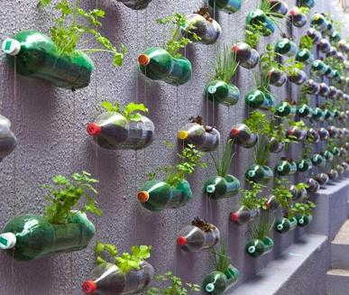 поделки для сада своими руками из пластиковых бутылок