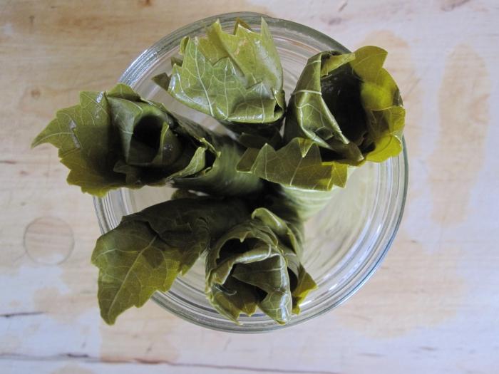 pickled grape leaves for dolma