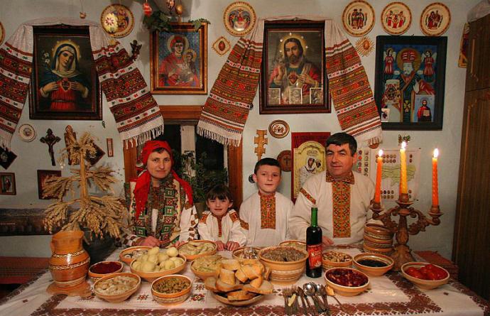 празднование рождества в украине