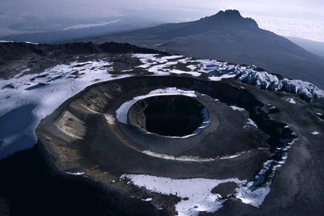 самый большой вулкан в Африке