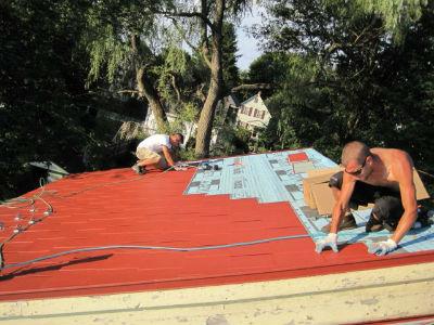 Технология покрытия крыши