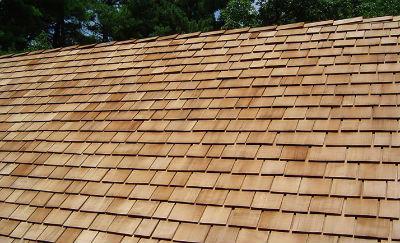 Деревянное покрытие крыши