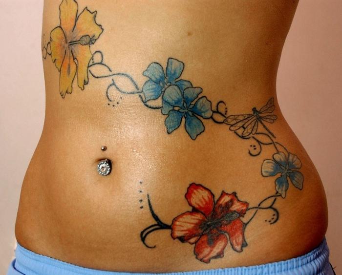 tattoo photos on the stomach